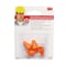 3M Tekk Protection 3M 28 dB Polyurethane Foam Band Earplugs Orange 2 pair 90538-2-10DC - alternate 2